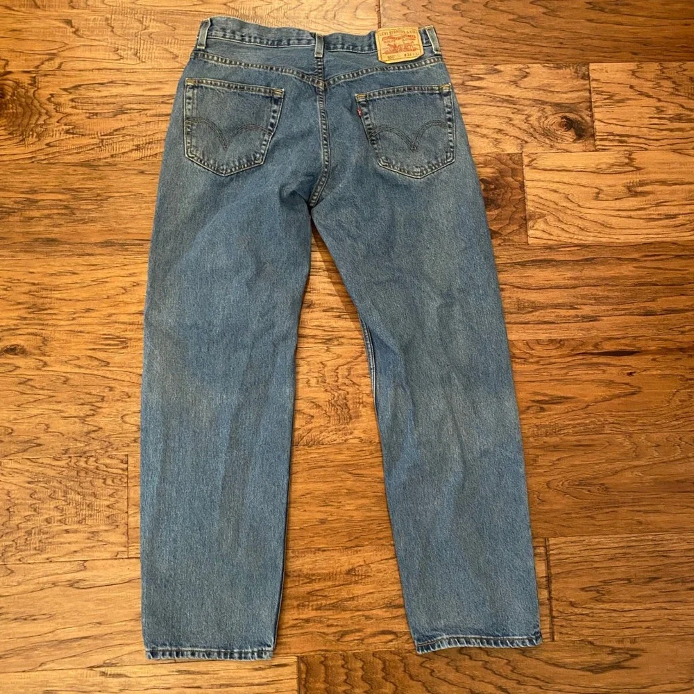Levis 550 Relaxed Fit Jeans Mens 34x32 Medium Wash Blue Tapered Leg Denim